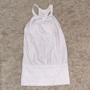 Prana White tank/toga top